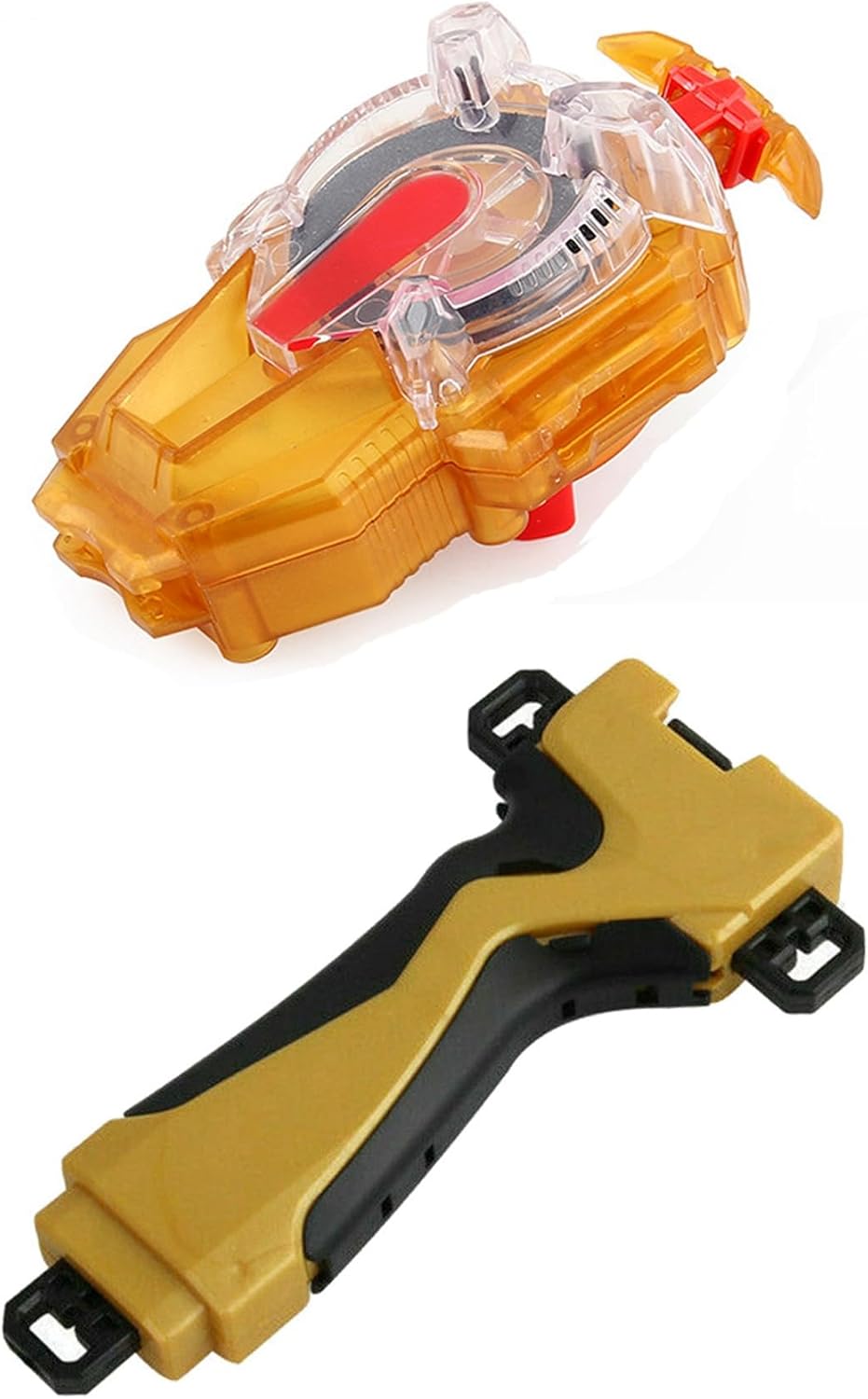 Battling Tops Bey Launcher Only, Sparking Launcher Right Spin Booster Gold String Grip U25184
