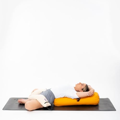 Iyengar Round Cotton Yoga Bolster for Back Support J600271