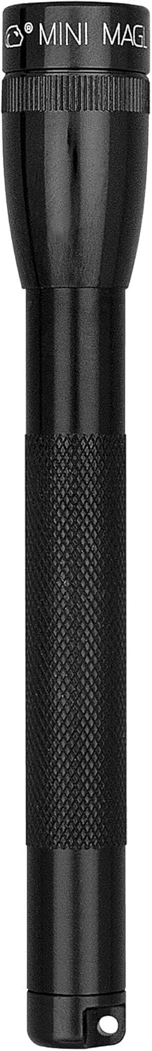 Maglite Mini Incandescent 2-Cell AAA Flashlight, Black Q5295