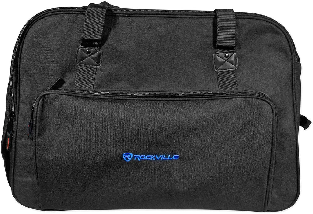 Rockville SB12M Rolling Travel Bag for 12" DJ PA Speakers I971607