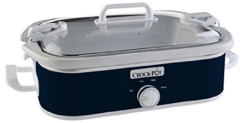 Crock-Pot 3.5 Quart Casserole Slow Cooker and 7 Quart Oval Slow Cooker D974