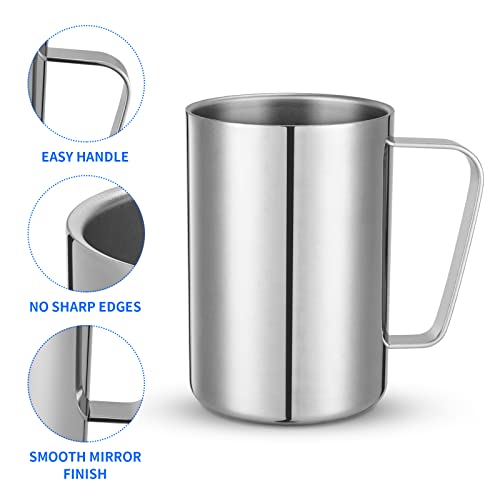 Insulated Stainless Steel Travel Coffee Mug 400ml J807