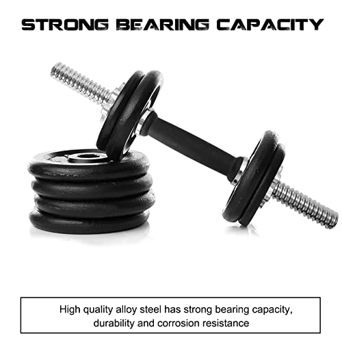 Threaded Dumbbell Handles 1 Inch Pair for Weight Plates R89660