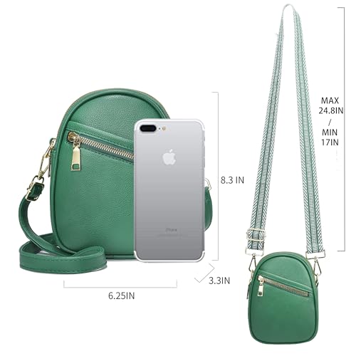 Women Small Crossbody Purse with 2 Bag Straps Q87340