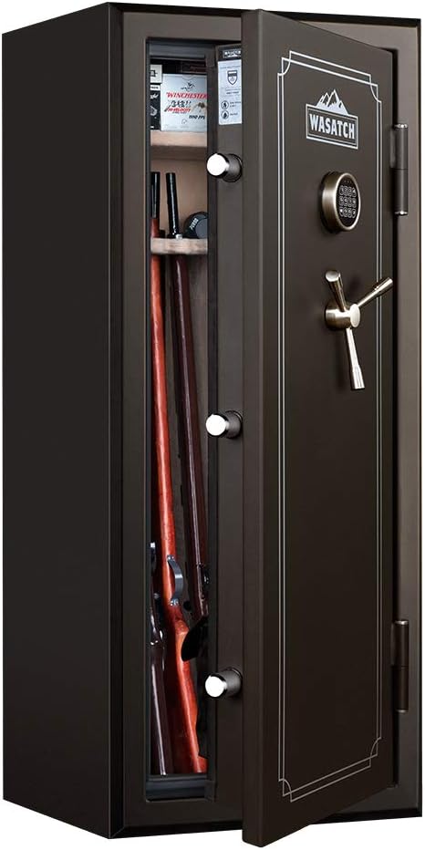 Wasatch 24 Gun Fire and Water Safe with E-Lock, Dark Bronze Y106