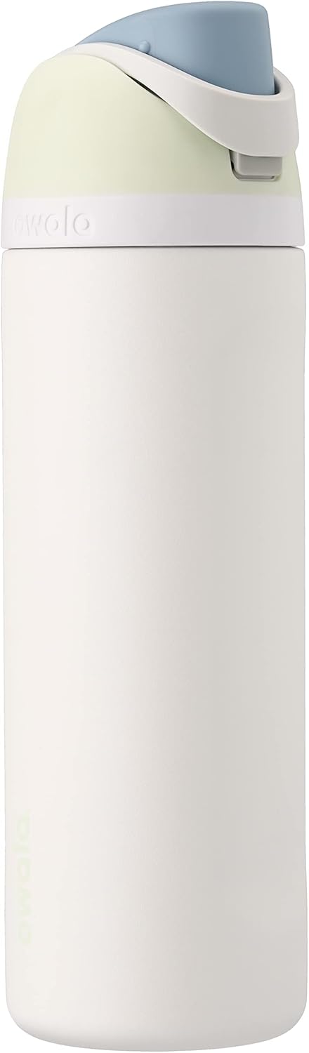 Owala FreeSip Insulated Stainless Steel Water Bottle Bundle with Straw, 24oz and 40oz X64125