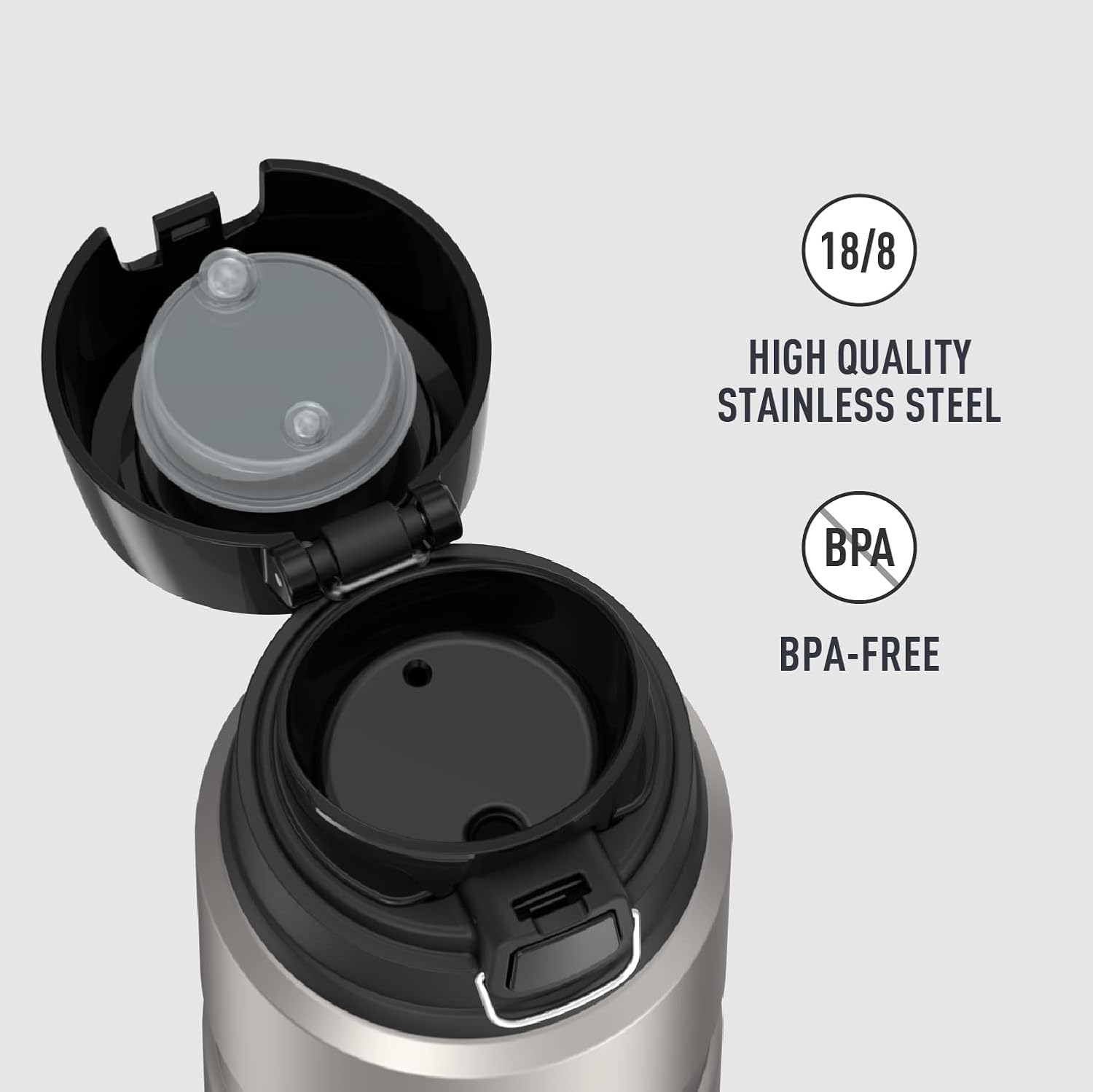 THERMOS Stainless King Vacuum-Insulated Drink Bottle 24 oz H41686