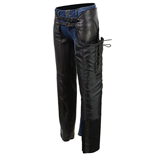 Milwaukee Leather Women's Low-Rise Motorcycle Chaps ML1186 P8657