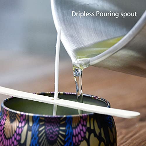 AGLARY Candle Wax Melting Pot, 1.2L Aluminum Pouring Pot R342740