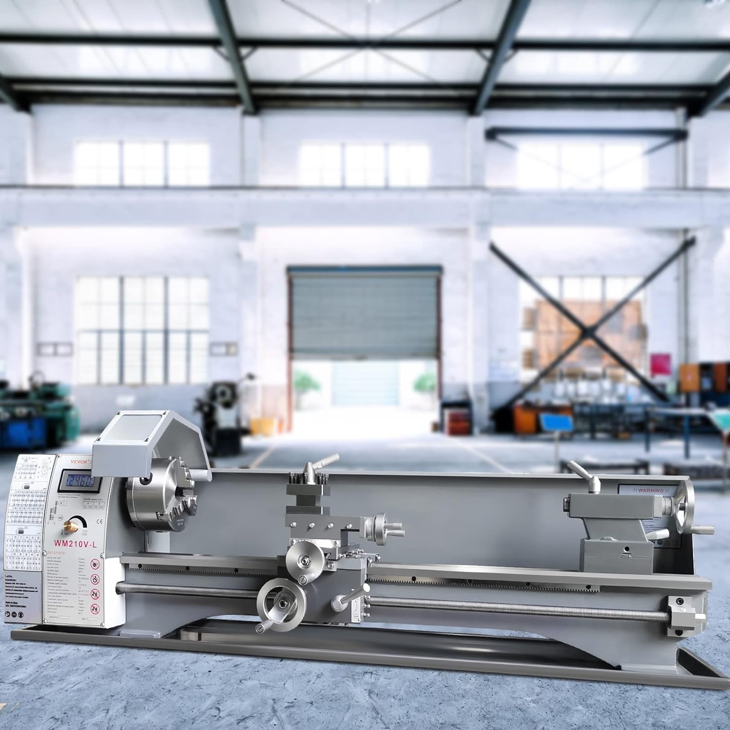 VEVOR Metal Lathe Machine, 8.3" x 29.5", 750W Benchtop Power Lathe N5185