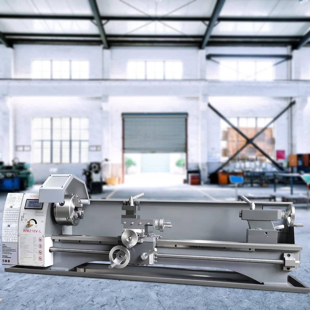 VEVOR Metal Lathe Machine, 8.3" x 29.5", 750W Benchtop Power Lathe H26151