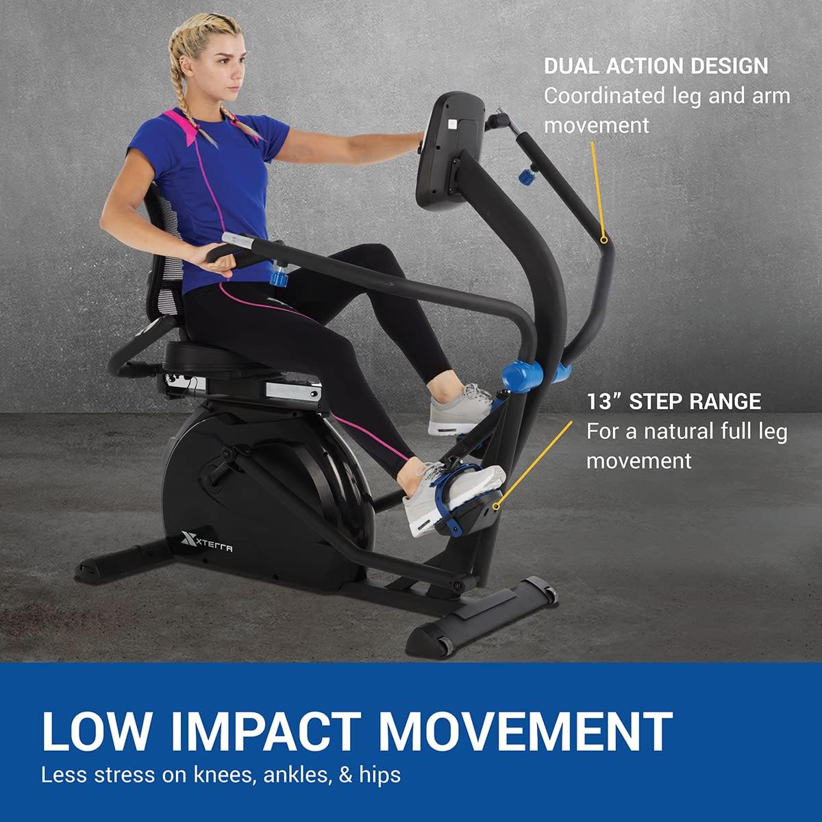 XTERRA Fitness RSX1500 Seated Stepper V98925
