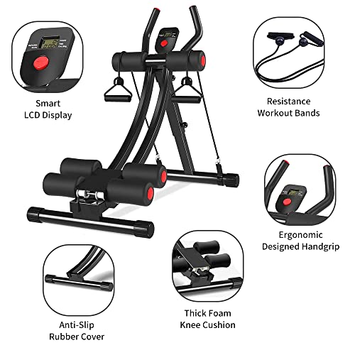 AB Workout Machine Foldable Core & Abdominal Trainer L2542