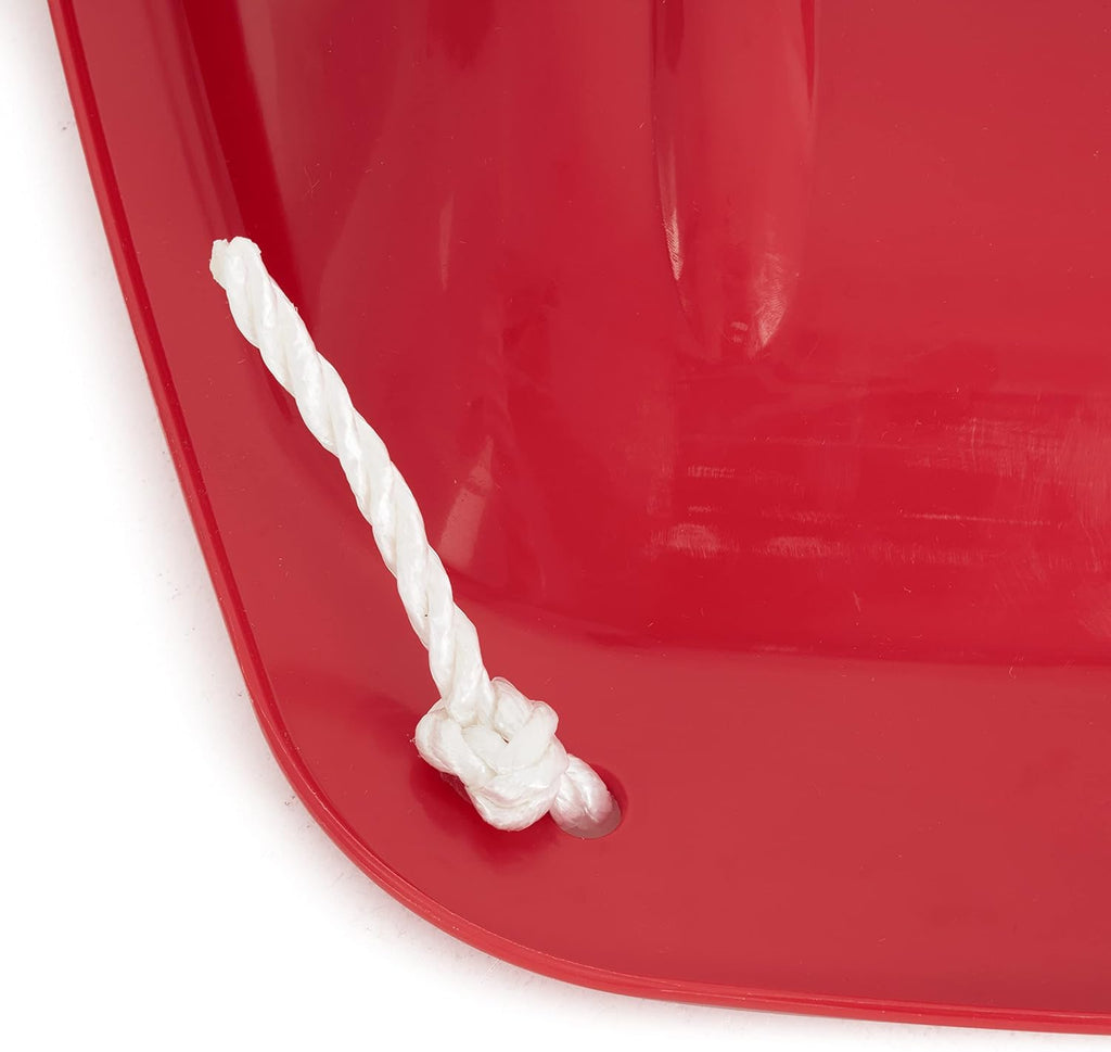 Downhill Sprinter Kids Toddler Snow Sled with Pull Rope, Red (2 Pack) N98704