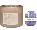 White Barn - Bath & Body Works- 3-Wick Scented Candle 14.5 OZ Burns 25-45 Hours with Diamond Soap Natural (Crunchy English Toffee)
