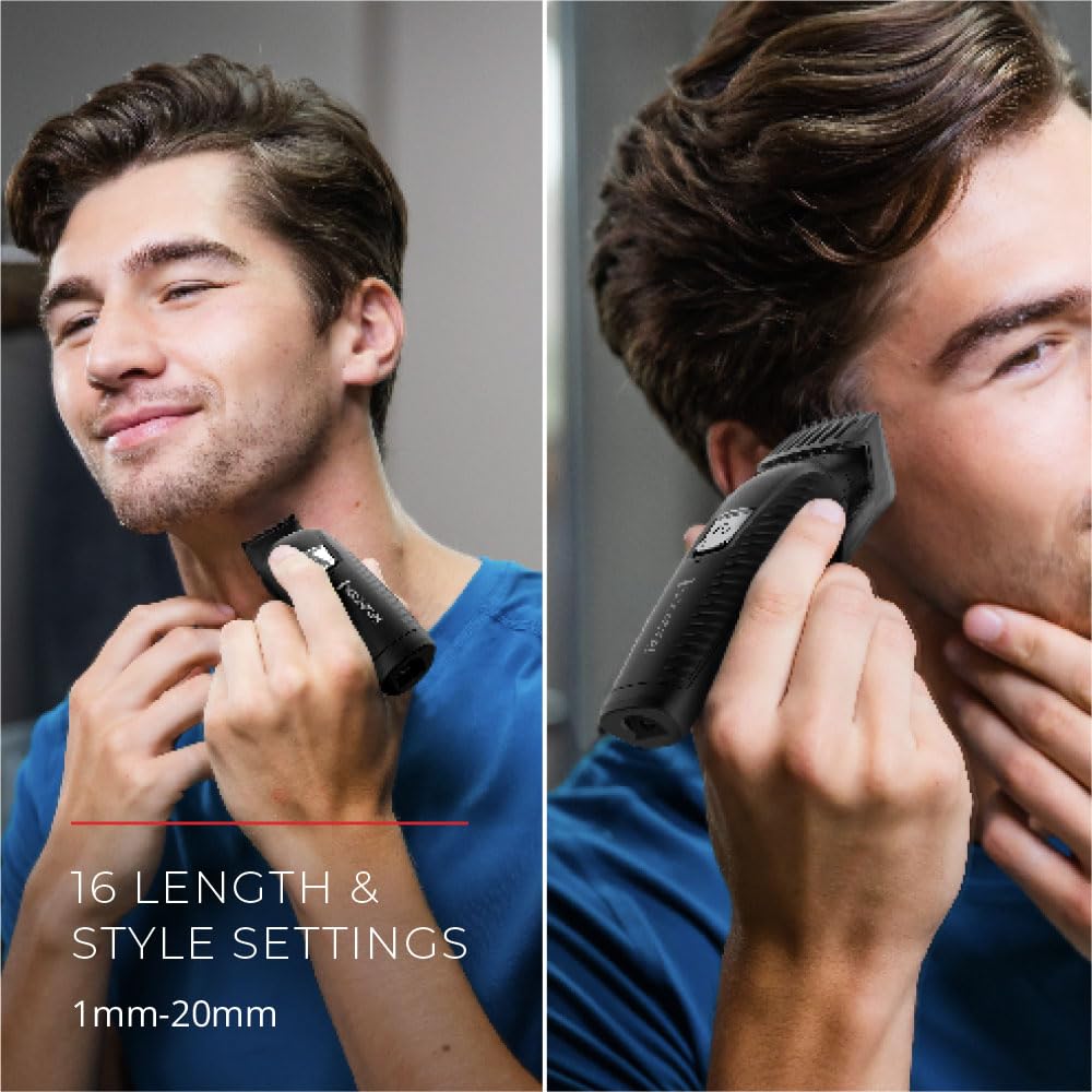 Remington All-in-One Groomer 10 Pcs. Grooming Kit with 16 Settings, 70 Min Runtime O73447
