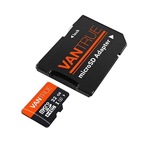 Vantrue 256GB microSDXC UHS-I U3 4K Video Monitoring SD Card with Adapter for Dash Cams B2088