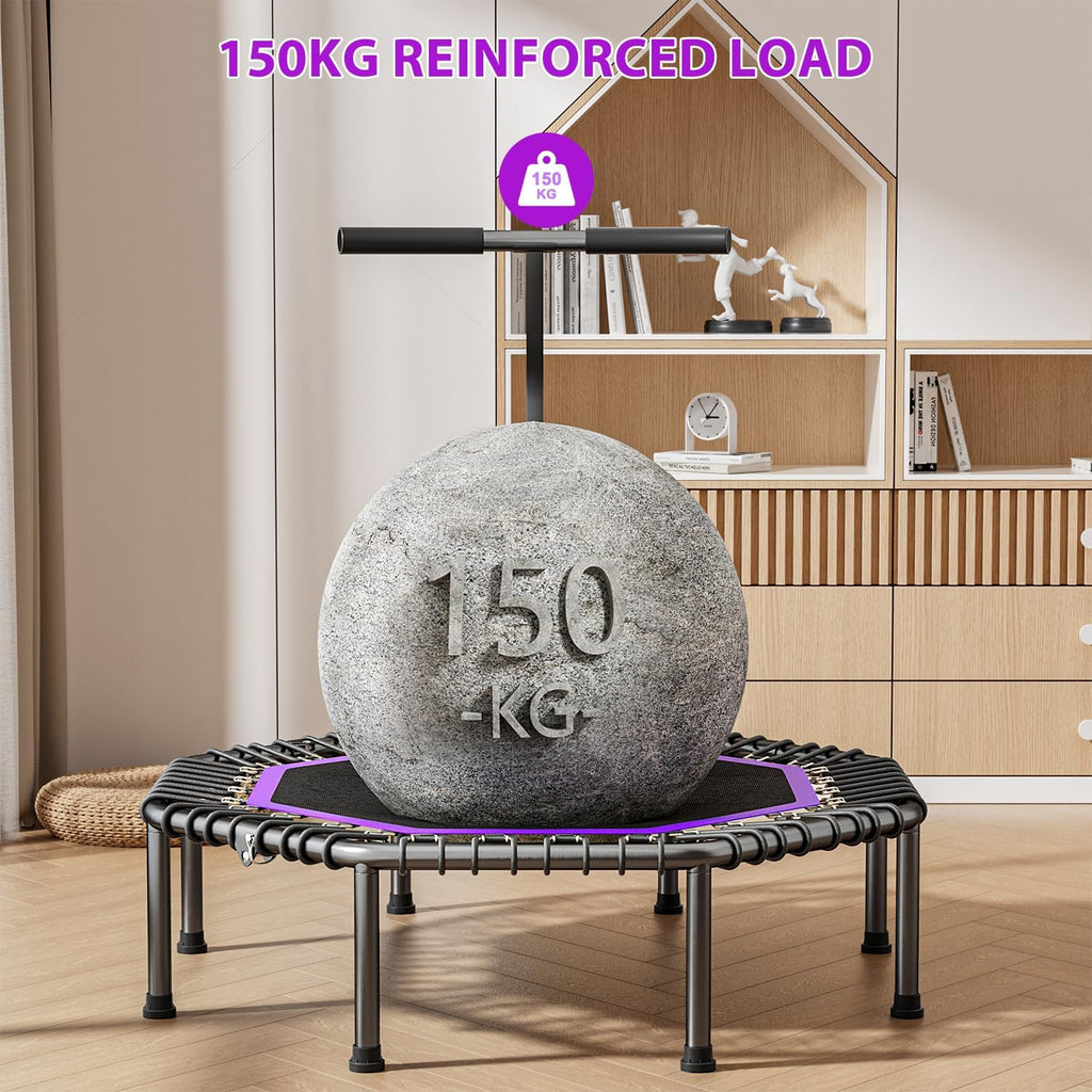 50" Trampoline Rebounder, 330lbs Capacity G819458