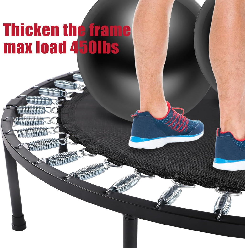Foldable Mini Exercise Trampoline for Adults, 40/50 Inch X2764