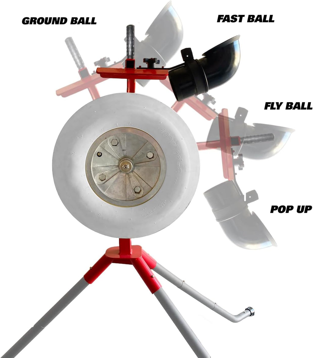 Heater Team Sports BLAZE Pitching Machine for Baseball & Softball Training M42220