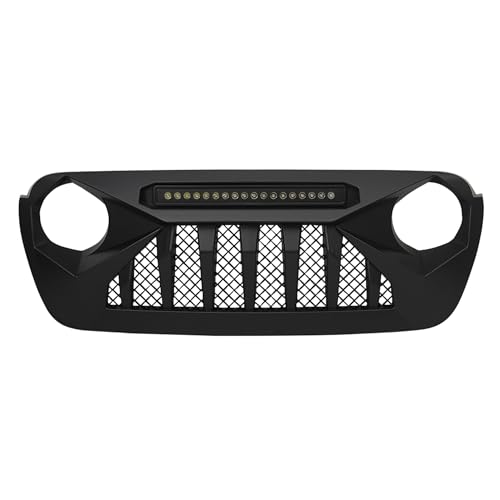 AMERICAN MODIFIED Gladiator Vader Front Grille with Mesh for Jeep Wrangler JL & Gladiator JT V611