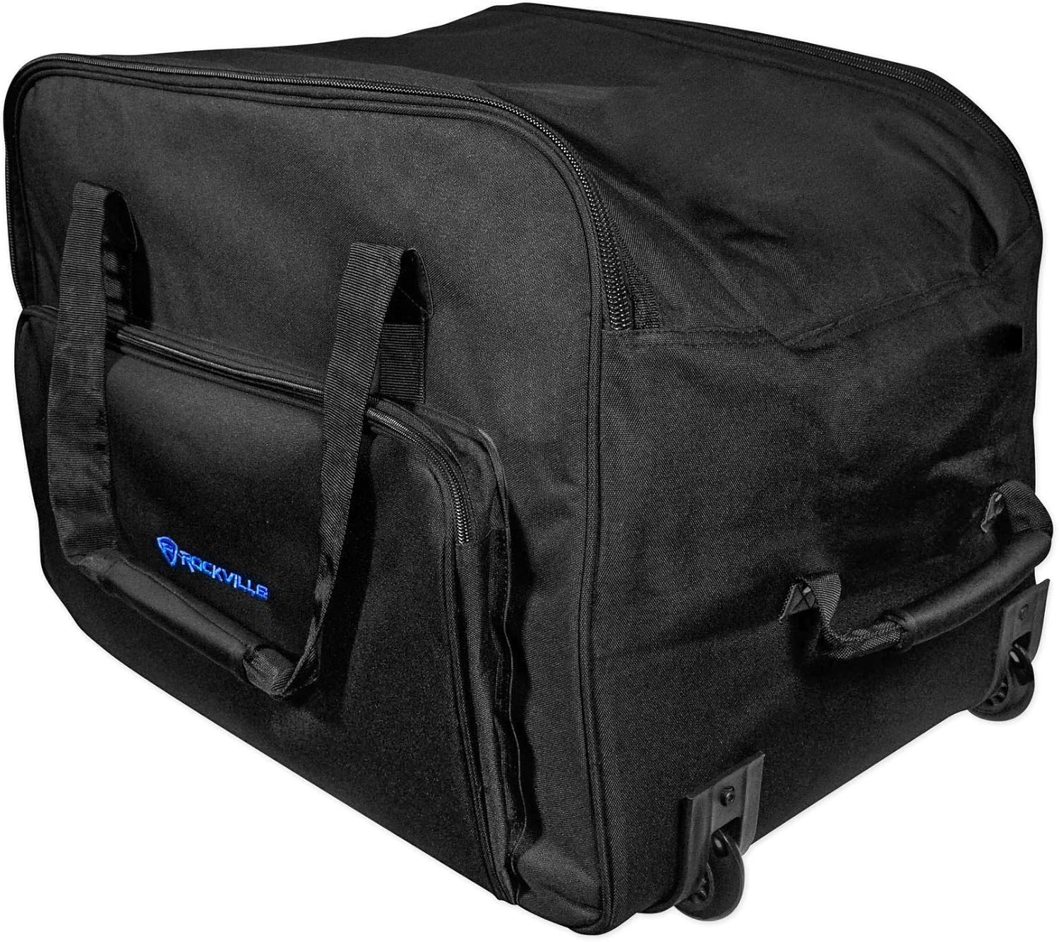 Rockville SB12M Rolling Travel Bag for 12" DJ PA Speakers I971607