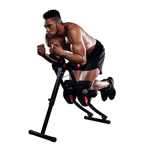 Adjustable Ab Trainer for Home Gym, Foldable Fitness Equipment H7924