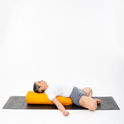 Iyengar Round Cotton Yoga Bolster for Back Support J600271
