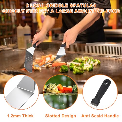 Blackstone Griddle Accessories Kit, 24Pcs for Blackstone & Camp Chef O579