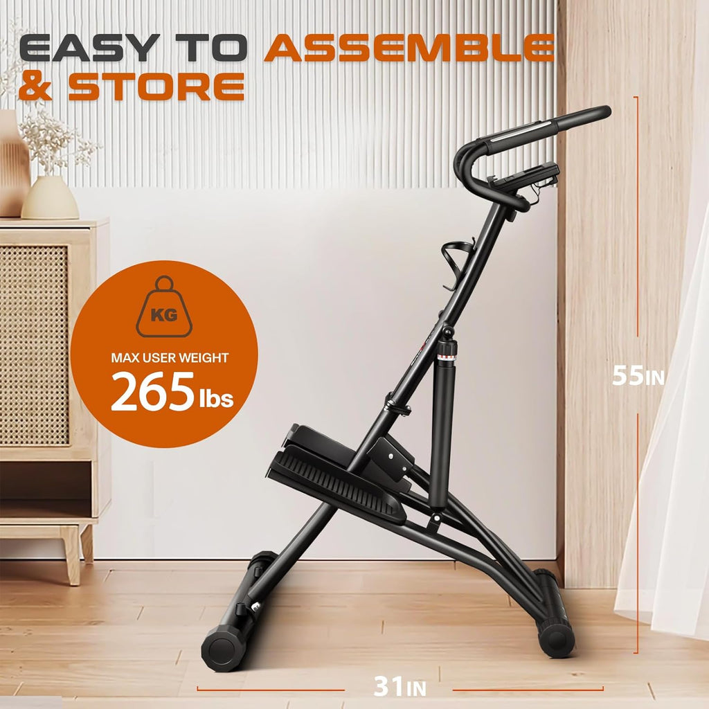 BODY RHYTHM Stepper Machine with Hydraulic Cylinders and LCD Monitor X675