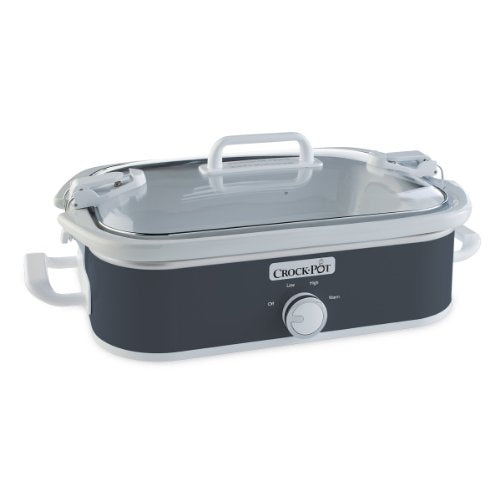 Crock-Pot 3.5 Quart Casserole Slow Cooker and 7 Quart Oval Slow Cooker D974
