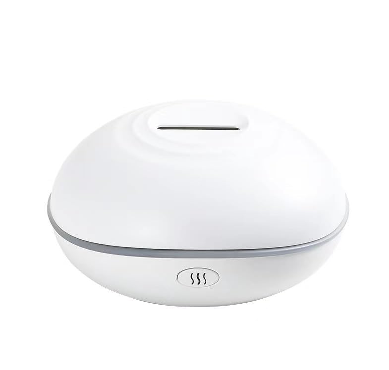 200ML Essential Oil Diffuser, Aroma Diffuser includes,USB-C Power Cable.Aromatherapy Scent Air Humidifier with Waterless Auto-Off,7-Color LED for Room，Office (Wood grain)