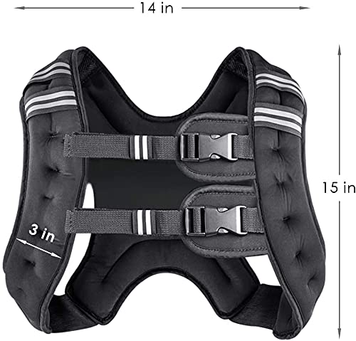 Prodigen Running Weight Vest for Men Women Kids, 8-30 Lbs Weights Included I9930