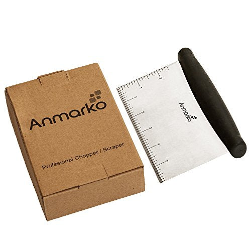 Stainless Steel Griddle Scraper Dough Cutter for Bread and Pizza S5527