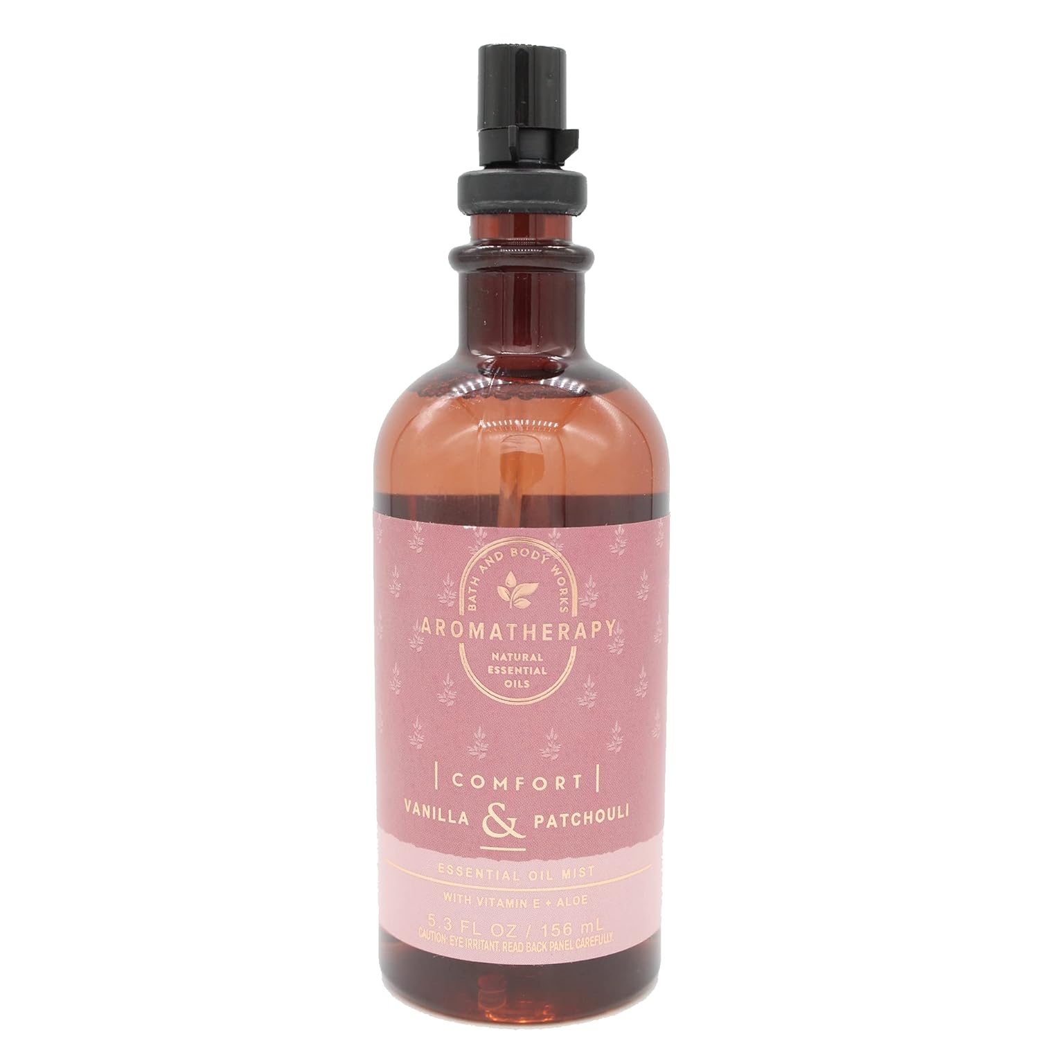 BBW - Bath and Body - Aromatherapy Comfort Vanilla Patchouli Essential Oil Mist 5.3oz. (Pack of 1)