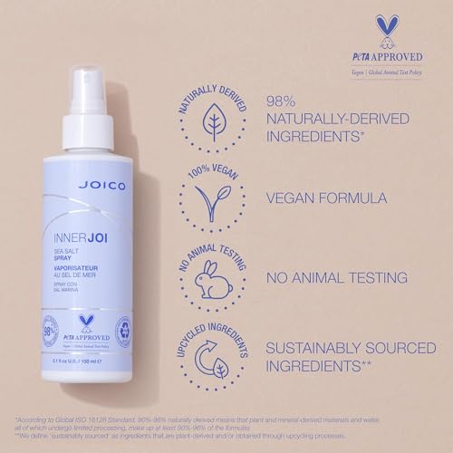 Joico InnerJoi Sea Salt Spray for All Hair Types, Sulfate & Paraben Free D480147