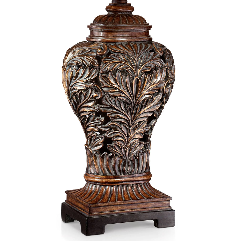 Barnes and Ivy Traditional Table Lamps 32.5" Set of 2 Bronze W123