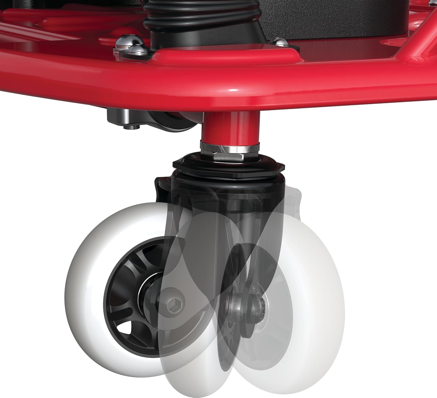 Razor Crazy Cart 24V Electric Drifting Go Kart, Black/Red Q670995
