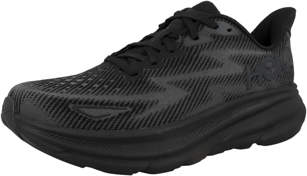 Hoka Men's Clifton 9 Sneaker Black 10 J746838