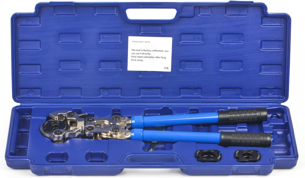 iCrimp IWS-1632AF Copper Tubing Press Tool, Copper Crimping Tool for 1/2'', 3/4'', 1'' Viega ProPress Copper Fittings