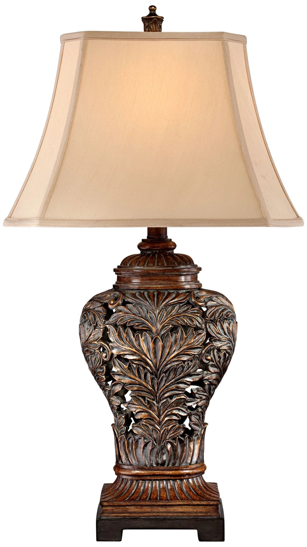 Barnes and Ivy Traditional Table Lamps 32.5" Set of 2 Bronze W123