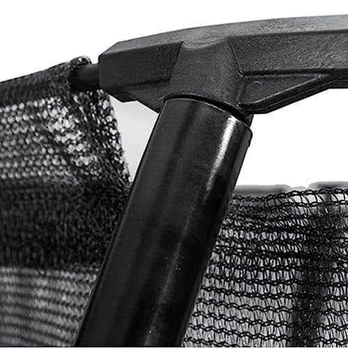 Trampoline Replacement Safety Net for 10-14 ft Round Frames with 8 Curved Poles U31965