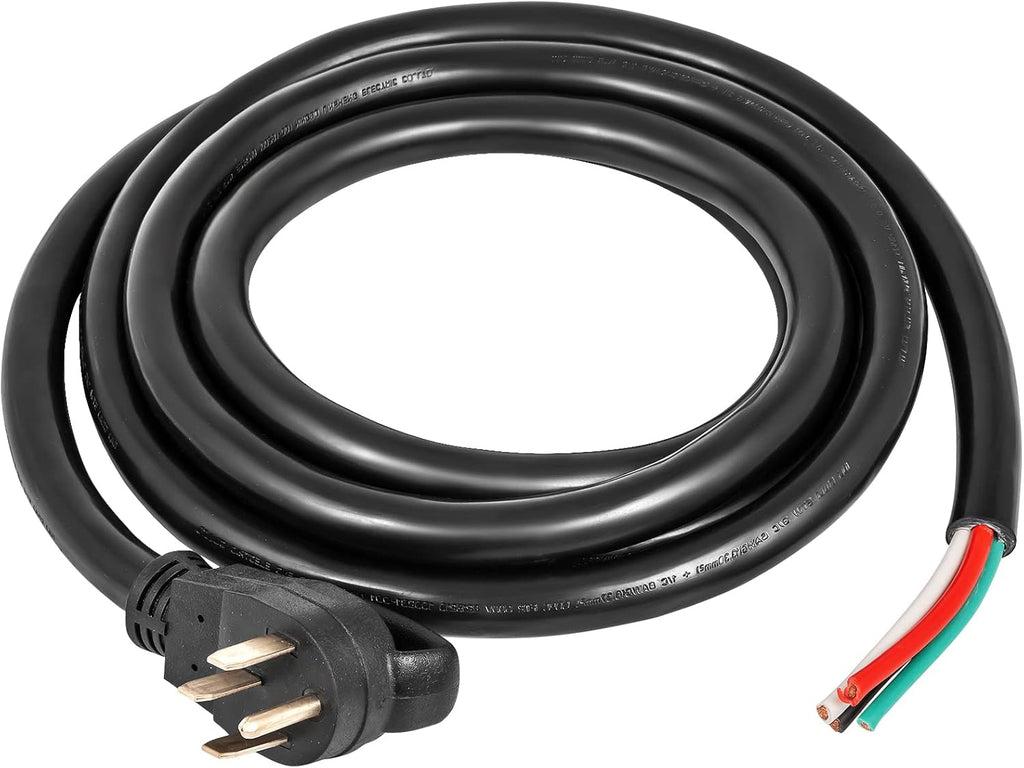 Vevor 30Ft 50Amp Generator Extension Cord 6 Gauge STW N14-50P to Bare Wire Q200