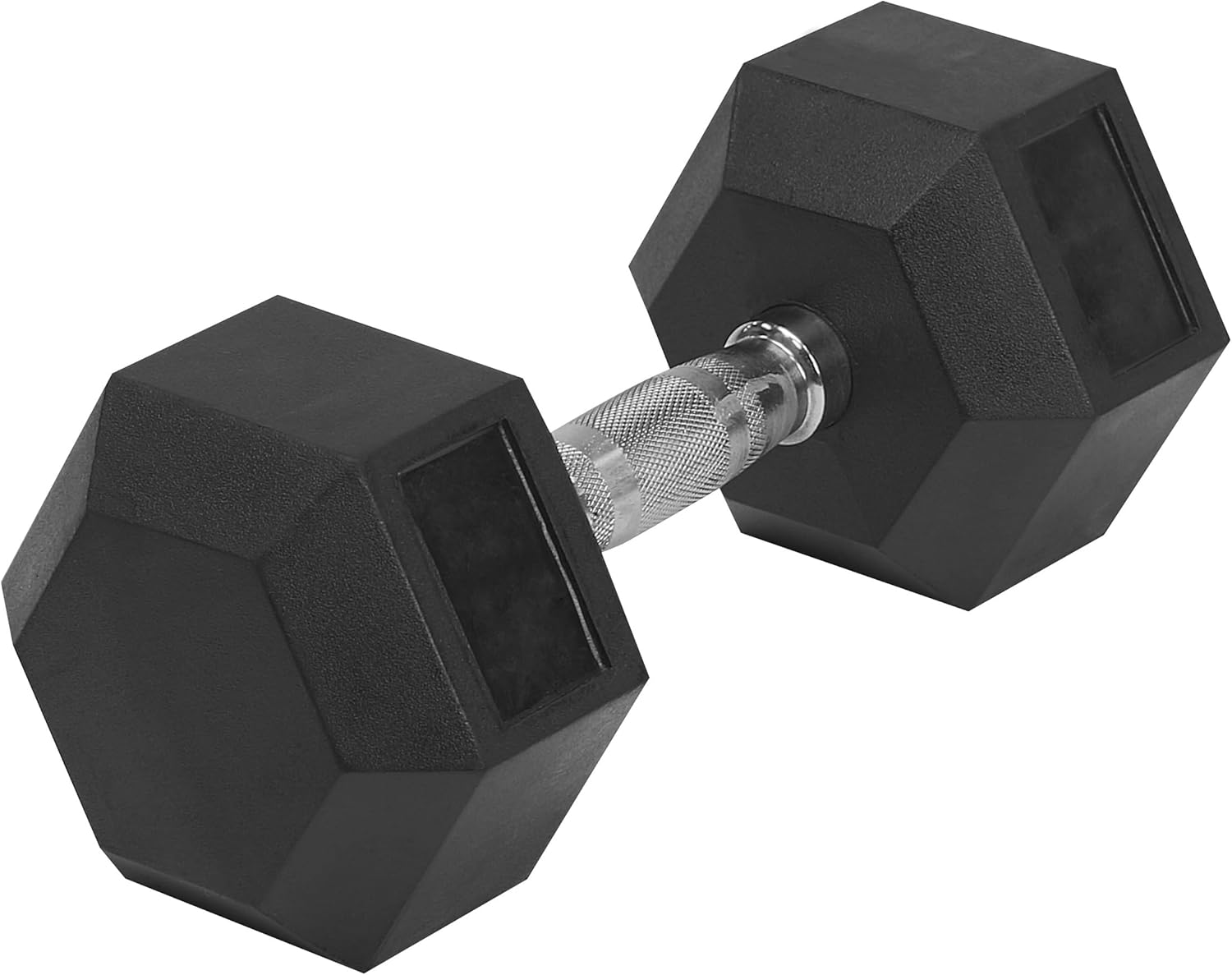 Hex Rubber 65Lb Each Dumbbell (1 Dumbbell)