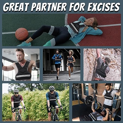 JoyPlus Adjustable Weight Vest for Running and Strength Training V7523