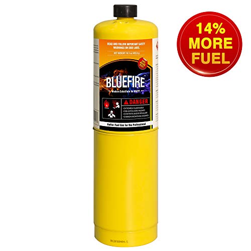 BLUEFIRE BTS-8090 Auto ON/OFF Gas Welding Torch Head for MAPP/Propane 1lb Bottle C964