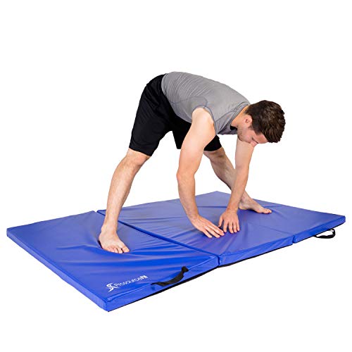 ProsourceFit Tri-Fold Folding Exercise Mats 6 x 4 ft H9159