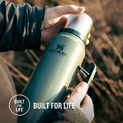 Stanley Classic Legendary Thermos Flask 1L Charcoal, BPA-Free Stainless Steel Y3195