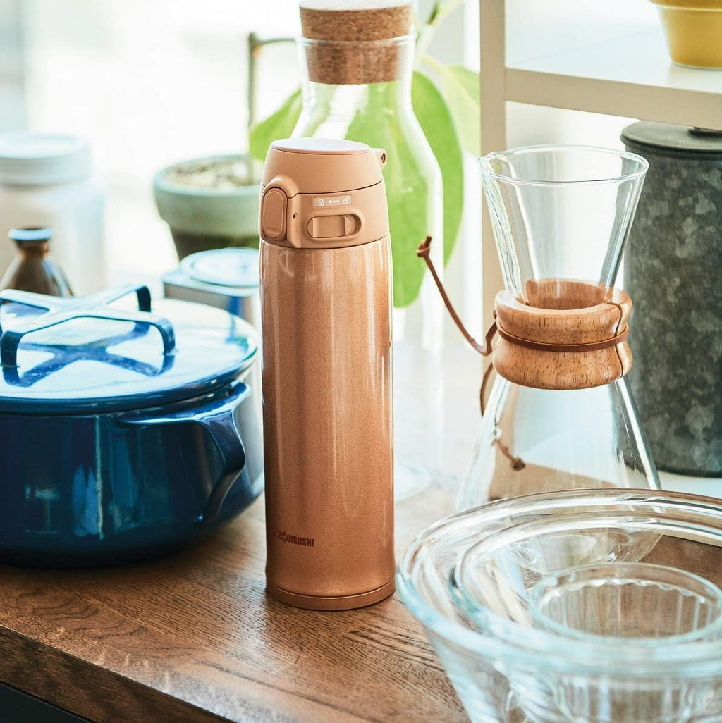 Zojirushi SM-TA36DM Stainless Steel Vacuum Insulated Mug, 12 oz, Honey Gold O468