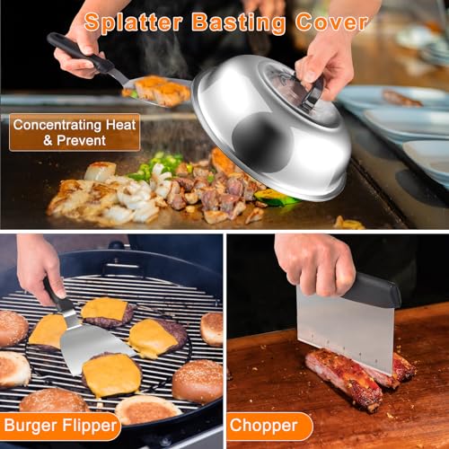 Blackstone Griddle Accessories Kit, 24Pcs for Blackstone & Camp Chef O579